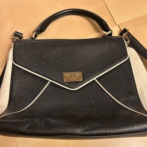 Kate Spade black and ivory Bag